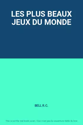Couverture du produit · LES PLUS BEAUX JEUX DU MONDE