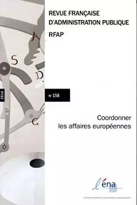 Couverture du produit · Coordonner les affaires européennes