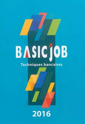 Couverture du produit · Basic'Job Techniques bancaires