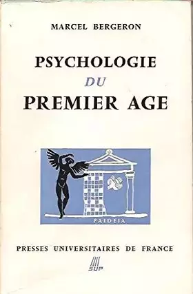 Couverture du produit · Psychologie du premier âge