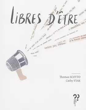 Couverture du produit · Libres d'être