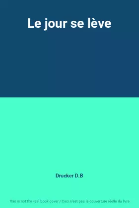 Couverture du produit · Le jour se lève