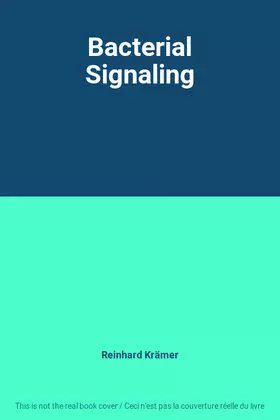 Couverture du produit · Bacterial Signaling