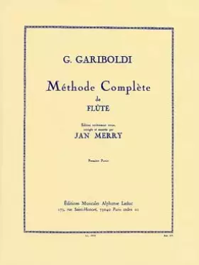 Couverture du produit · Gariboldi - Méthode Complète de Flûte Vol. 1