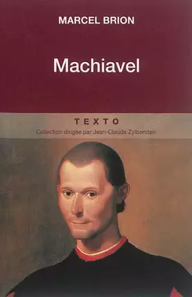 Couverture du produit · Machiavel