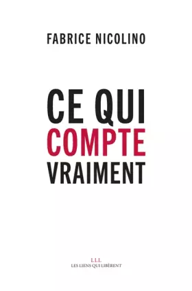 Couverture du produit · Ce qui compte vraiment