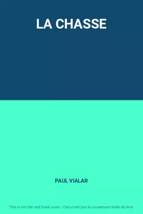 Couverture du produit · LA CHASSE