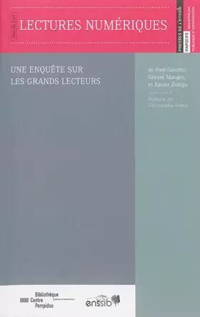 Couverture du produit · Lectures numériques : Une enquête sur les grands lecteurs
