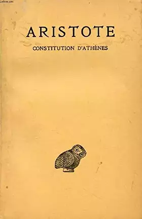 Couverture du produit · CONSTITUTION D'ATHENES
