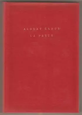 Couverture du produit · Camus. La Peste.