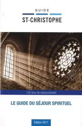 Couverture du produit · Guide Saint-Christophe