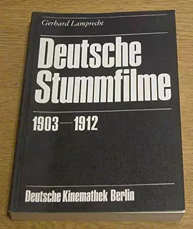 Couverture du produit · Deutsche Stummfilme. 1903 - 1912.