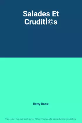 Couverture du produit · Salades Et CruditÌ©s