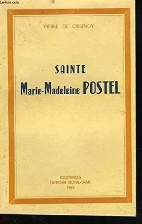 Couverture du produit · SAINTE MARIE-MADELEINE POSTEL
