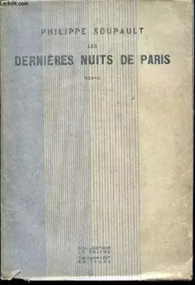 Couverture du produit · LES DERNIERES NUITS DE PARIS - ROMAN / COLLECTION "LE PRISME".