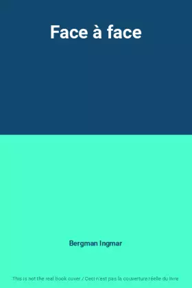 Couverture du produit · Face à face