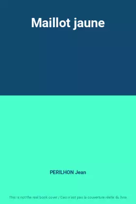 Couverture du produit · Maillot jaune