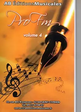 Couverture du produit · Pro FM volume 4