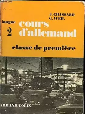 Couverture du produit · LANGUE 2 - COURS D'ALLEMAND CLASSE DE 1ERE