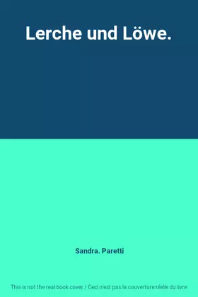 Couverture du produit · Lerche und Löwe.