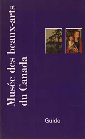 Couverture du produit · Musée des beaux arts du canada