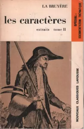 Couverture du produit · Les caracteres extraits tome II