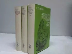 Couverture du produit · Geschichten hellenischer Stämme und Städte. 3 Bände