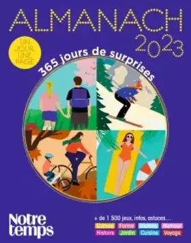 Couverture du produit · Almanach Notre Temps 2023