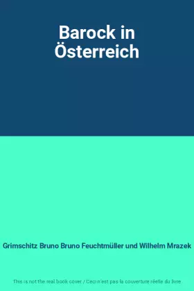 Couverture du produit · Barock in Österreich