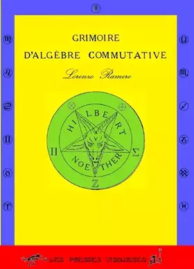 Couverture du produit · Grimoire d'Algèbre Commutative