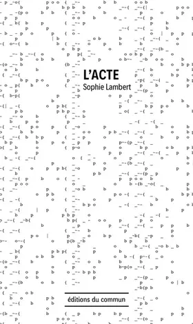 Couverture du produit · L'acte