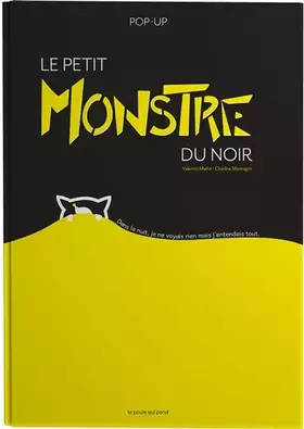 Couverture du produit · Le petit monstre du noir pop-up