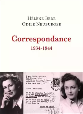 Couverture du produit · Correspondance: 1934-1944