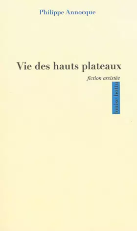 Couverture du produit · Vie des hauts plateaux