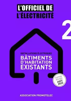 Couverture du produit · Installations électriques: Bâtiments d'habitation existants