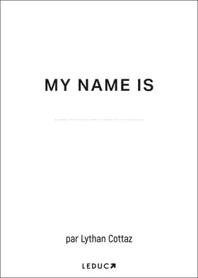 Couverture du produit · My name is