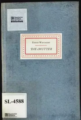 Couverture du produit · Die Mutter.