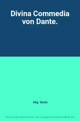 Couverture du produit · Divina Commedia von Dante.