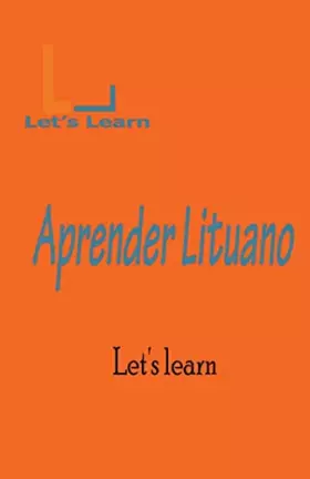 Couverture du produit · Let's Learn Aprende lituano (Spanish Edition)