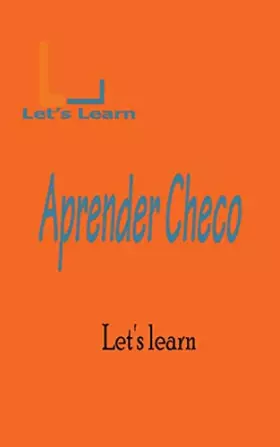 Couverture du produit · Let's Learn Aprender Checo (Spanish Edition)