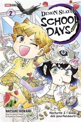 Couverture du produit · Demon Slayer School Days T02
