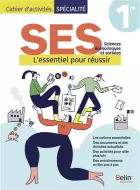 Couverture du produit · Cahier d'activités SES Première