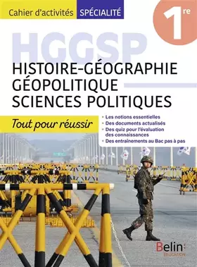Couverture du produit · Cahier d'activités HGGSP Première