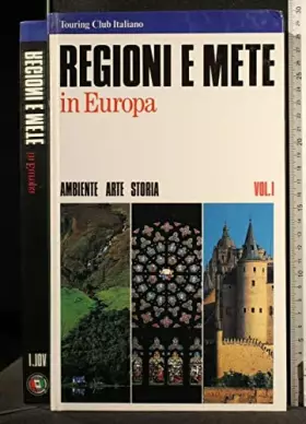 Couverture du produit · REGIONI E METE IN EUROPA VOL.1