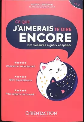 Couverture du produit · Ce que j'aimerais te dire encore