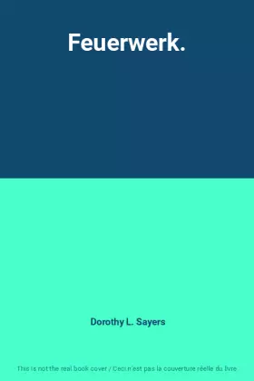 Couverture du produit · Feuerwerk.