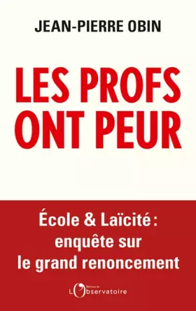 Couverture du produit · Les profs ont peur