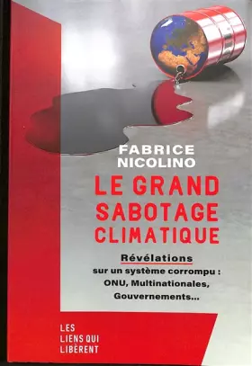 Couverture du produit · Le grand sabotage climatique