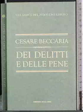 Couverture du produit · Dei delitti e delle pene