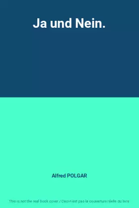 Couverture du produit · Ja und Nein.
